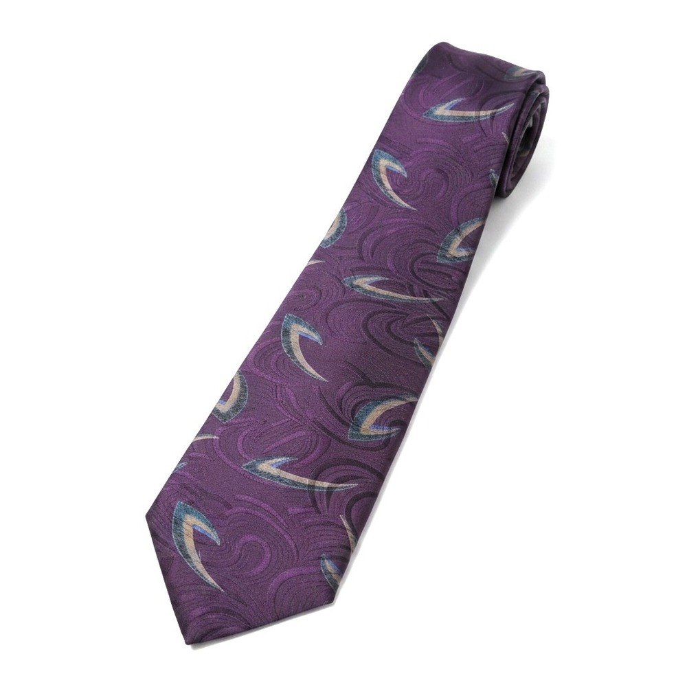 Vtg 1993 Hunter's Horn J Riggins Silk Tie NWT Abstract‎ Geometric Italian Fabric